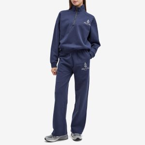 Sporty & Rich Vendome Embroidered Quarter Zip