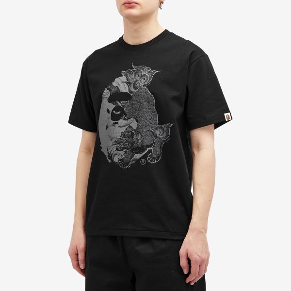 A Bathing Ape Japanese Tattoo Big Ape Head T-Shirt