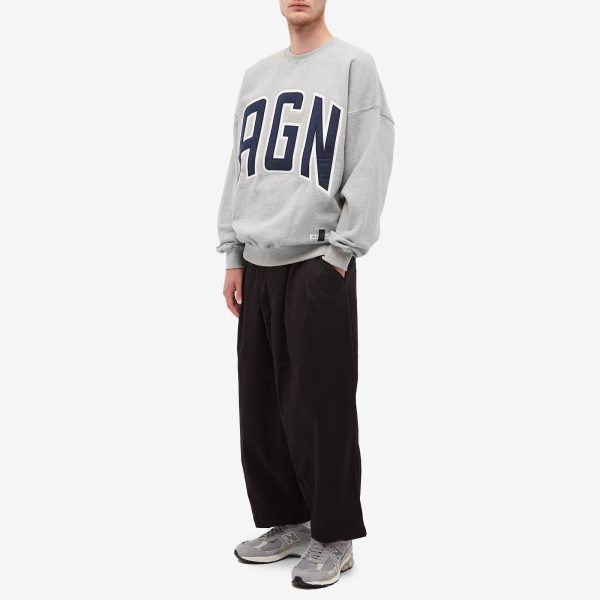 Anglan AGN Heavyweight Crew Sweat