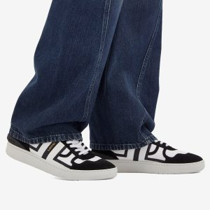 Lanvin Nylon Clay Low Top Sneaker