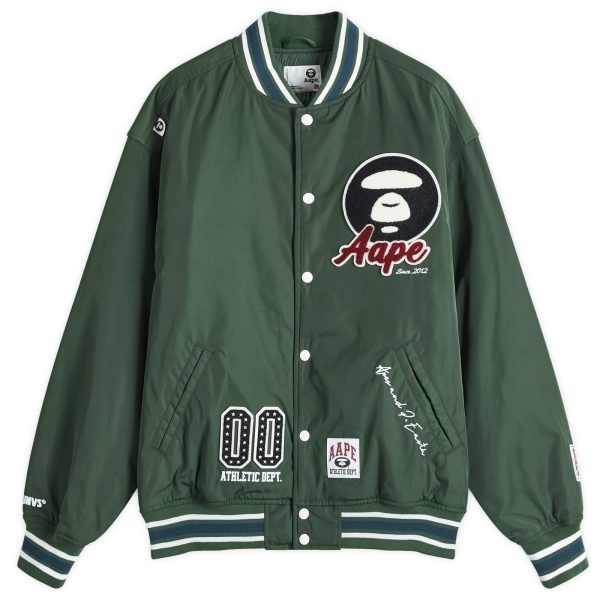 AAPE Ice Hockey Varsity Jacket