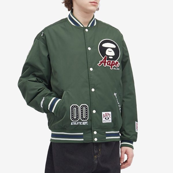 AAPE Ice Hockey Varsity Jacket