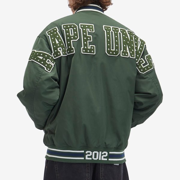 AAPE Ice Hockey Varsity Jacket