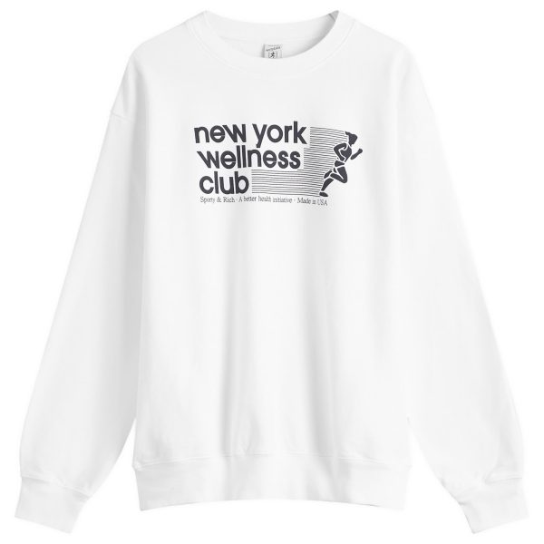 Sporty & Rich USA Wellness Club Crewneck