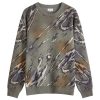 BEAMS Jacquard Gradation Jumper