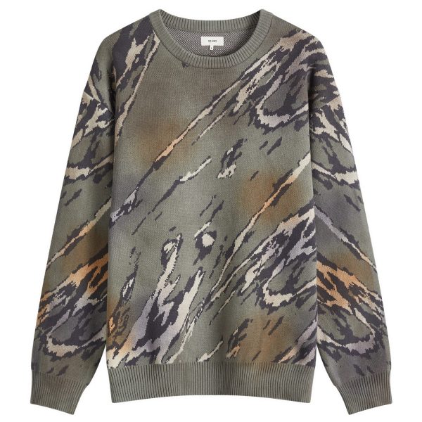 BEAMS Jacquard Gradation Jumper