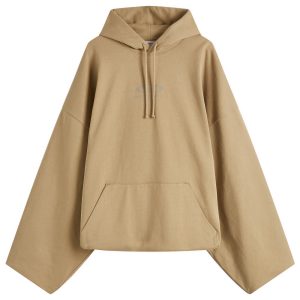 VETEMENTS Oval Logo Cropped Boxy Hoodie