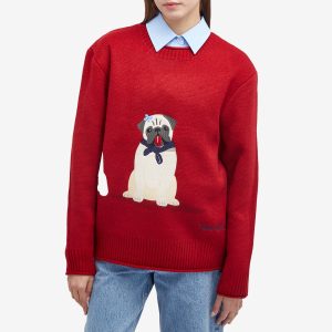 House Of Sunny Puppy Love Jacquard Jumper