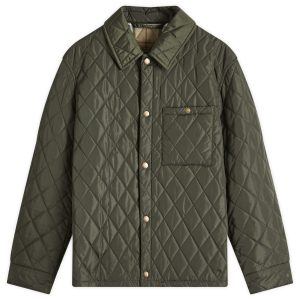 Burberry Quilted Shirt Jacket