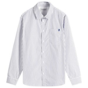 Burberry B Shield Logo Stripe Shirt