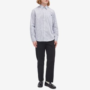 Burberry B Shield Logo Stripe Shirt