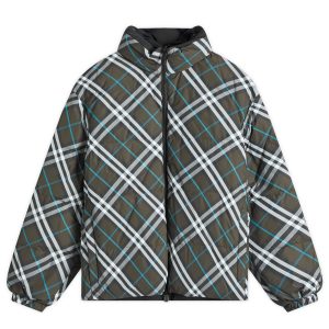 Burberry Reversible Check Puffer Jacket