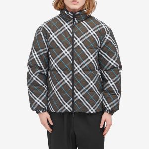 Burberry Reversible Check Puffer Jacket