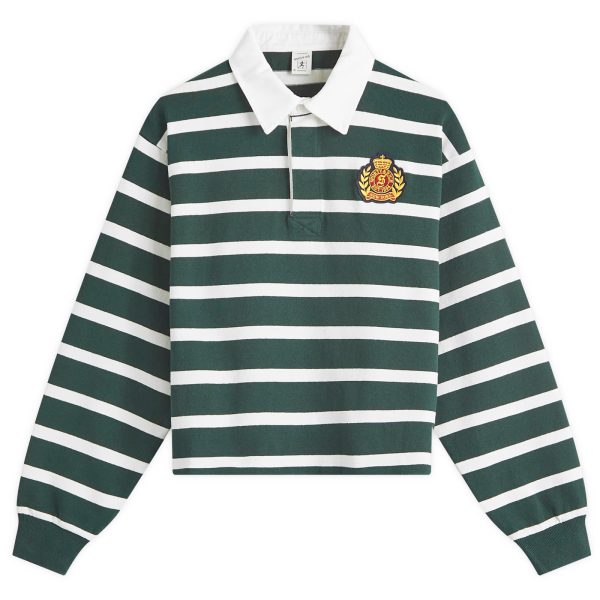 Sporty & Rich NY Crest Rugby Polo