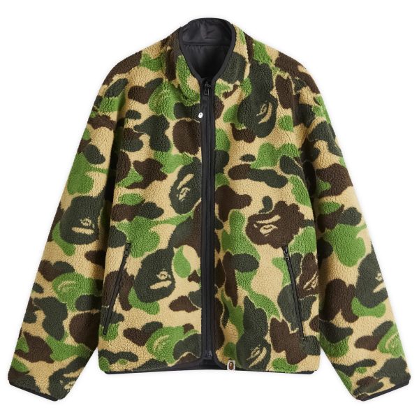 A Bathing Ape ABC Camo Boa Reversible Jacket