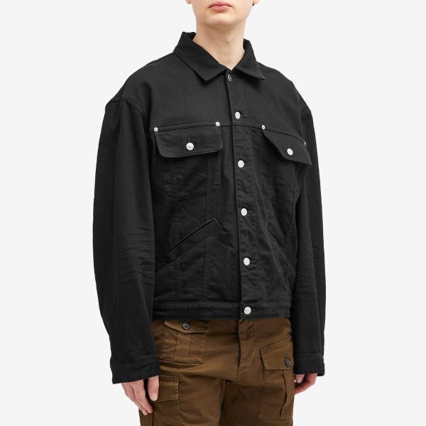 DSquared2 Icon Black Over Jean Jacket