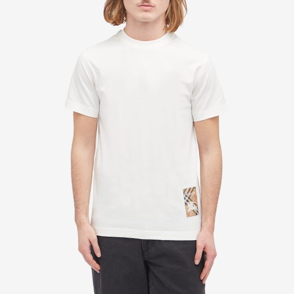 Burberry Check Label T-Shirt