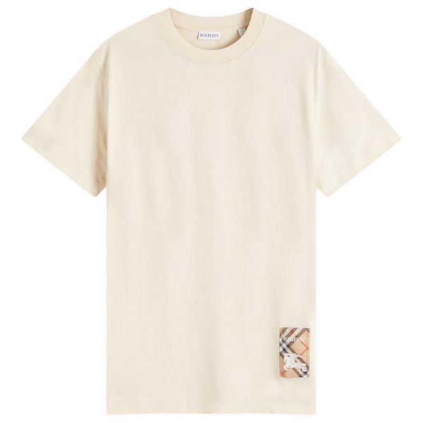 Burberry Check Label T-Shirt