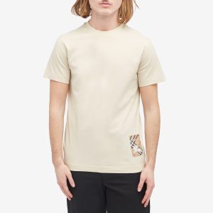 Burberry Check Label T-Shirt