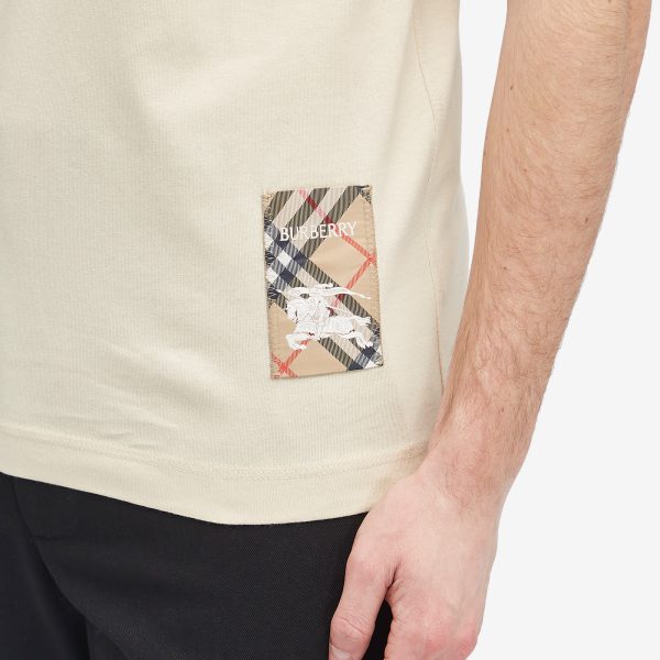 Burberry Check Label T-Shirt