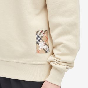 Burberry Check Label Sweatshirt