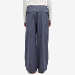 Deiji Studios Folded Wool Stripe Pants