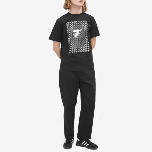 A Bathing Ape Sta Houndstooth Ape Head T-Shirt