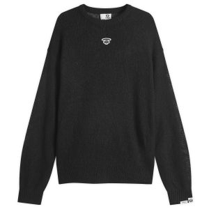 AAPE Logo Mohair Knit Sweater