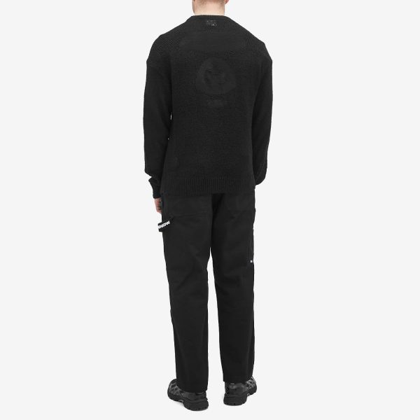 AAPE Logo Mohair Knit Sweater