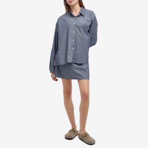 Deiji Studios Blue Pinstripe Day Shirt