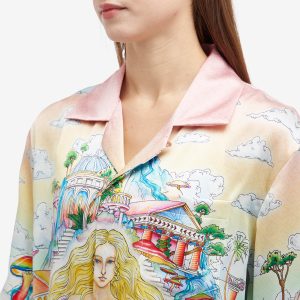 Casablanca Short Sleeve Cuban Collar Shirt