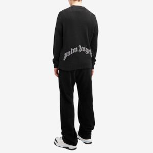 Palm Angels Curved Logo Cardigan