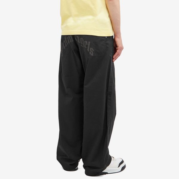 Palm Angels Curved Logo Loose Trousers