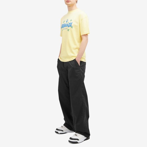 Palm Angels Curved Logo Loose Trousers