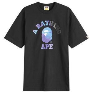 A Bathing Ape Tie Dye College T-Shirt