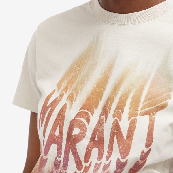 Isabel Marant Étoile Zoeline Spray Logo T-Shirt