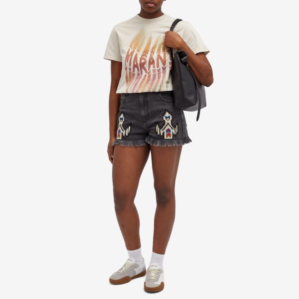 Isabel Marant Étoile Zoeline Spray Logo T-Shirt