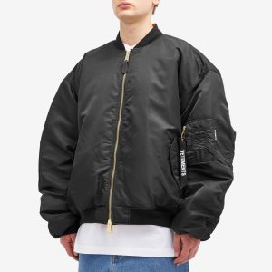 VETEMENTS Double Zip Bomber Jacket