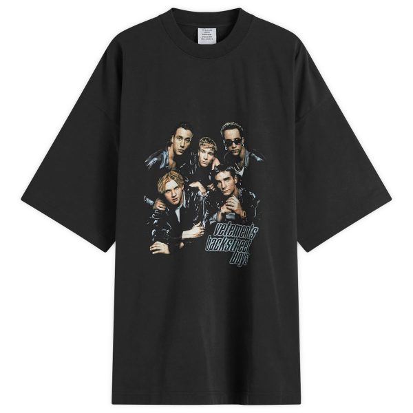 VETEMENTS Backstreetboys Oversized T-Shirt