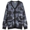 A Bathing Ape Colour Camo Cardigan