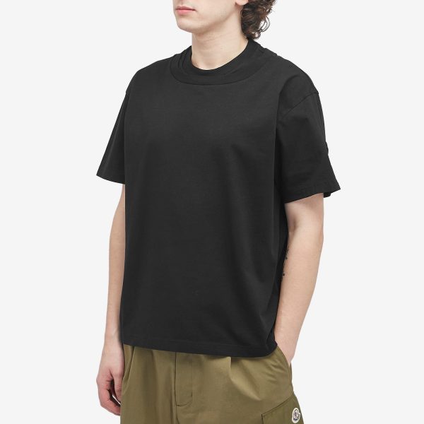 Moncler Lightweight Cotton Jersey  Washed T-Shirt