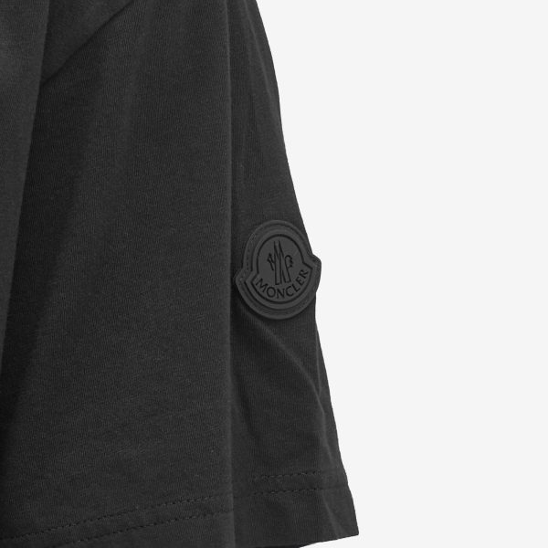 Moncler Lightweight Cotton Jersey  Washed T-Shirt