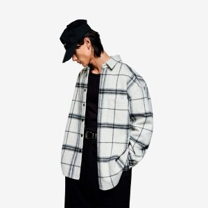 MKI Heavyweight Check Flannel Shirt