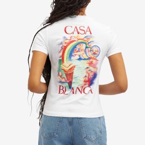 Casablanca Printed Fitted T-Shirt