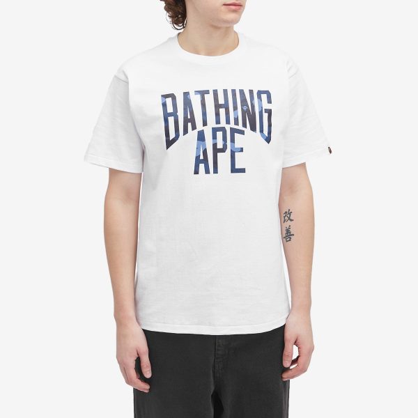 A Bathing Ape Colour Camo Bathing Ape T-Shirt