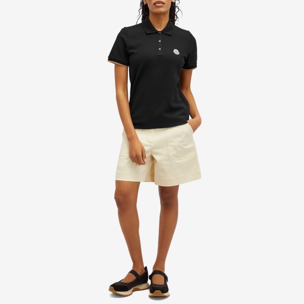 Moncler Logo Short Sleeve Polo