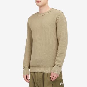 Moncler Cotton Yarn Crew Neck Sweatshirt