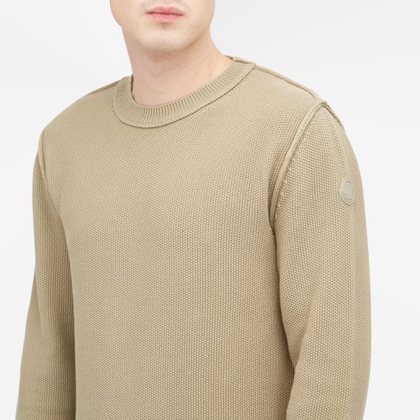 Moncler Cotton Yarn Crew Neck Sweatshirt