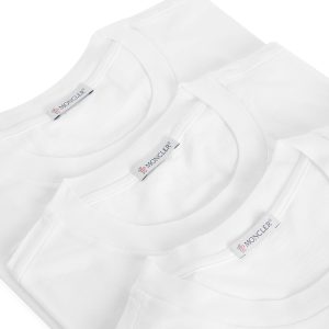 Moncler Lightweight Cotton Jersey Washed T-Shirt (3-Pack)