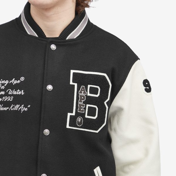 A Bathing Ape Varsity Jacket